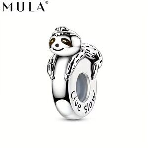 MULA Sterling Silver Sloth Charm